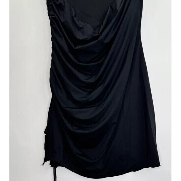Princess Polly Women's Caprani Black Mini Dress Size 12 NWT - Picture 6 of 11